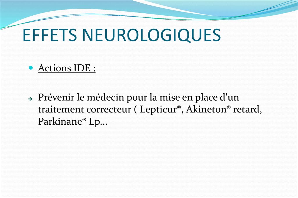 Les Neuroleptiques Ppt T L Charger